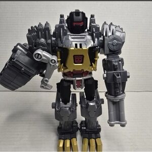 TRANSFORMERS Cyberworld Grimlock Chomp and Battle 9-Inch Action Figure Quick Gre